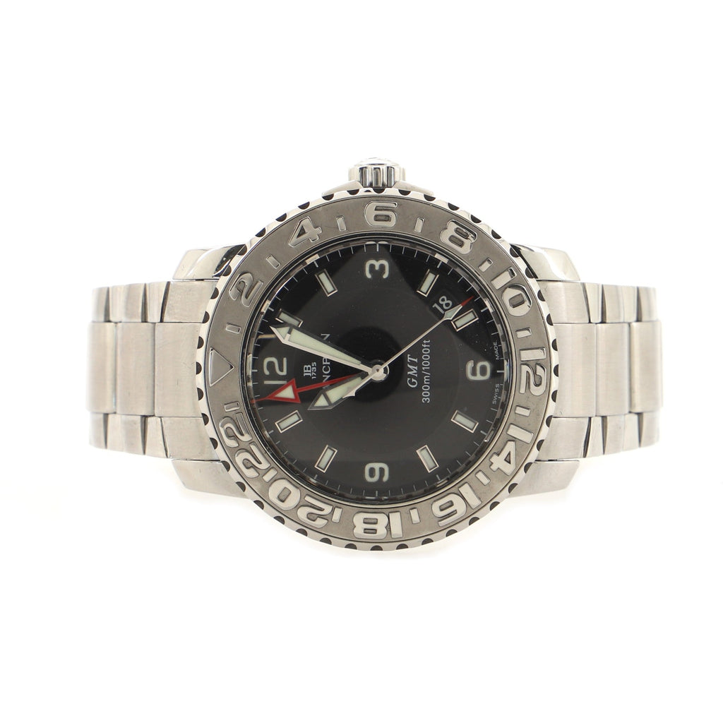 Fifty Fathoms Trilogy GMT Automatic Watch Stainless Steel 40