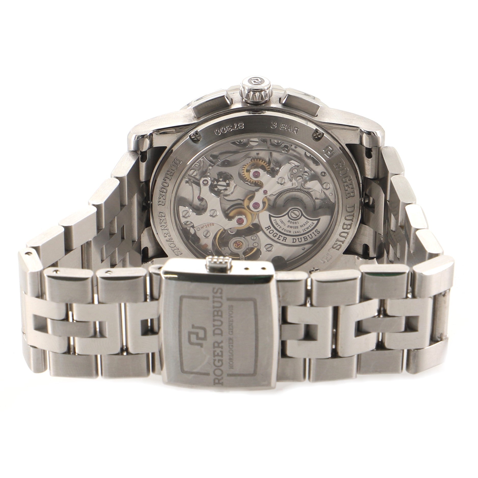 Excalibur Chronograph Automatic Watch Stainless Steel 42