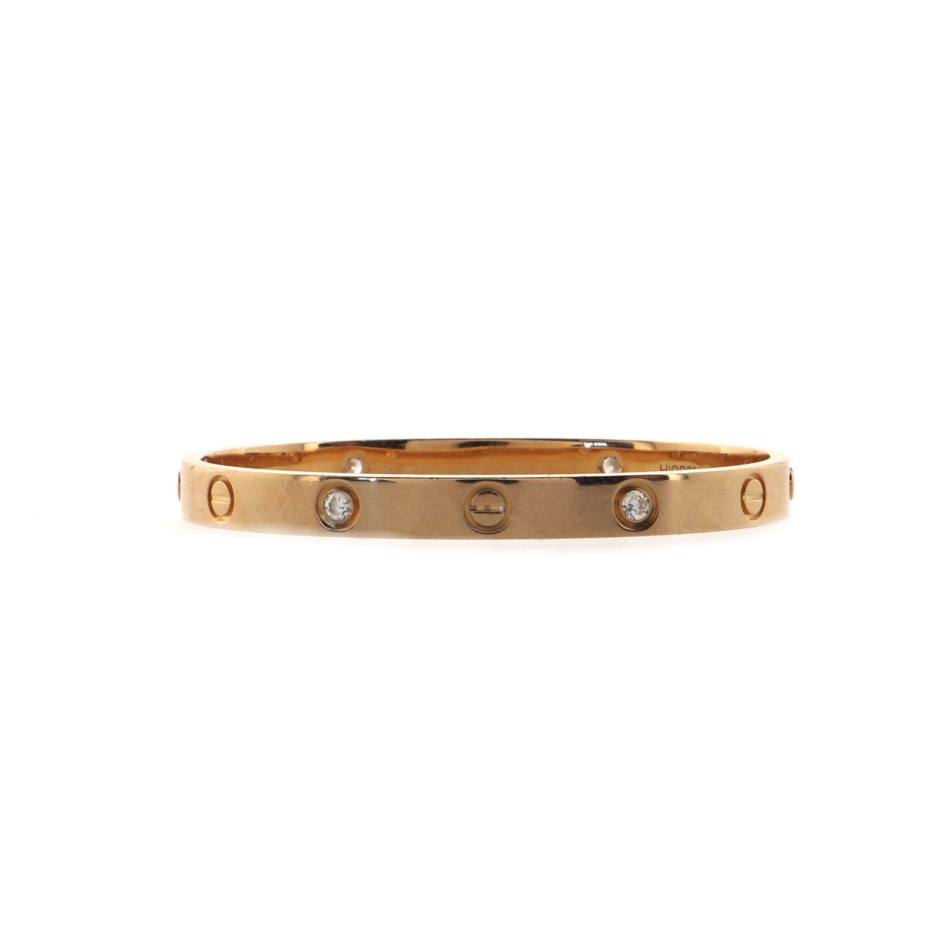 Love 4 Diamond Bracelet 18K Rose Gold with Diamonds