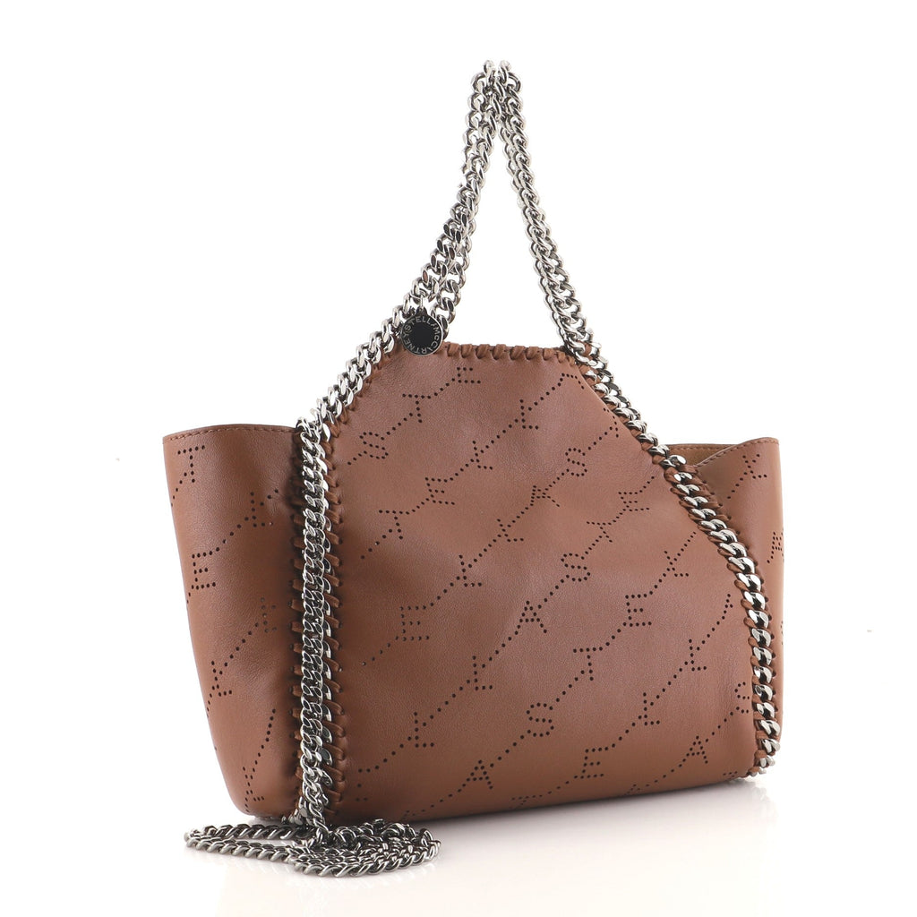 Falabella Reversible Tote Perforated Faux Leather Mini