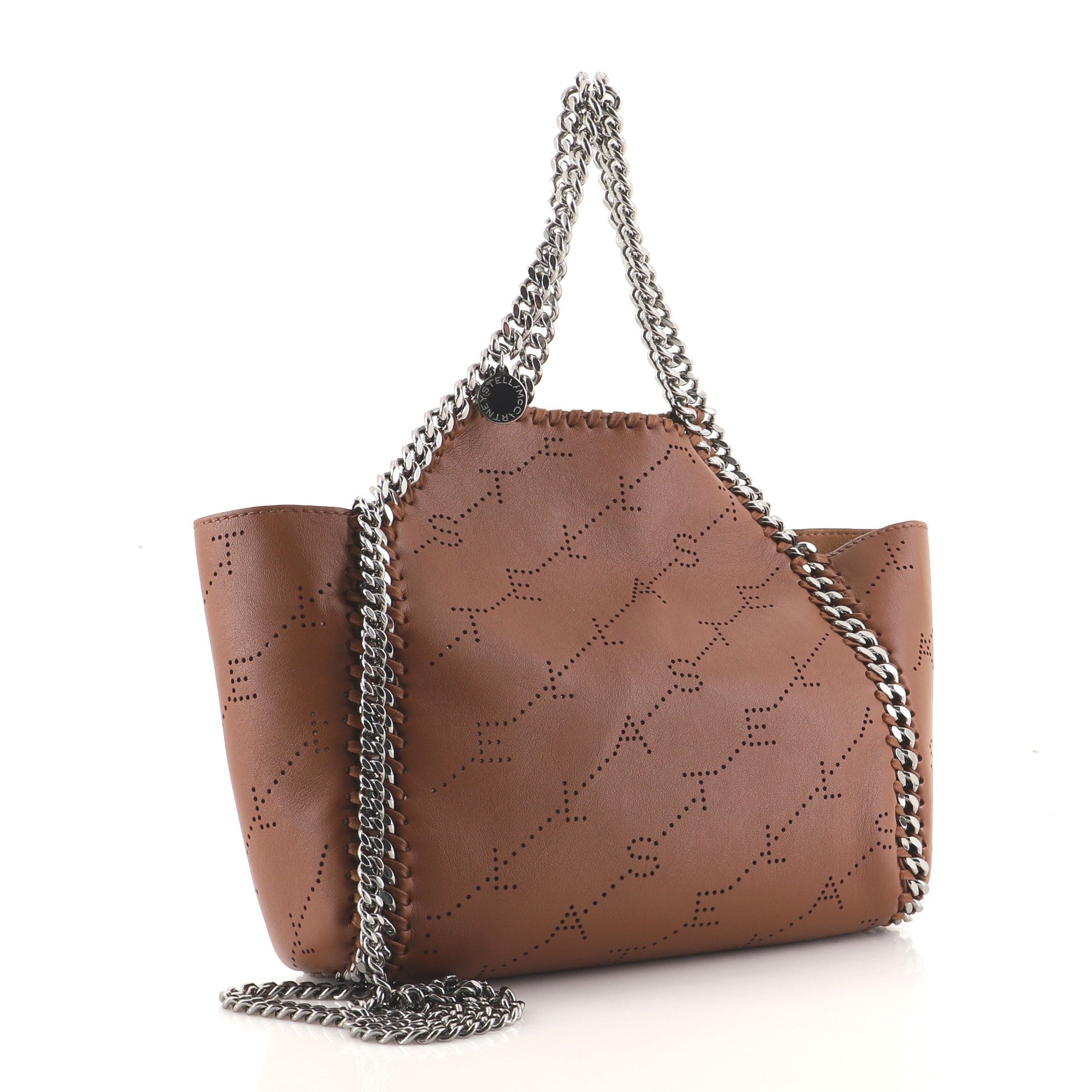 Falabella Reversible Tote Perforated Faux Leather Mini