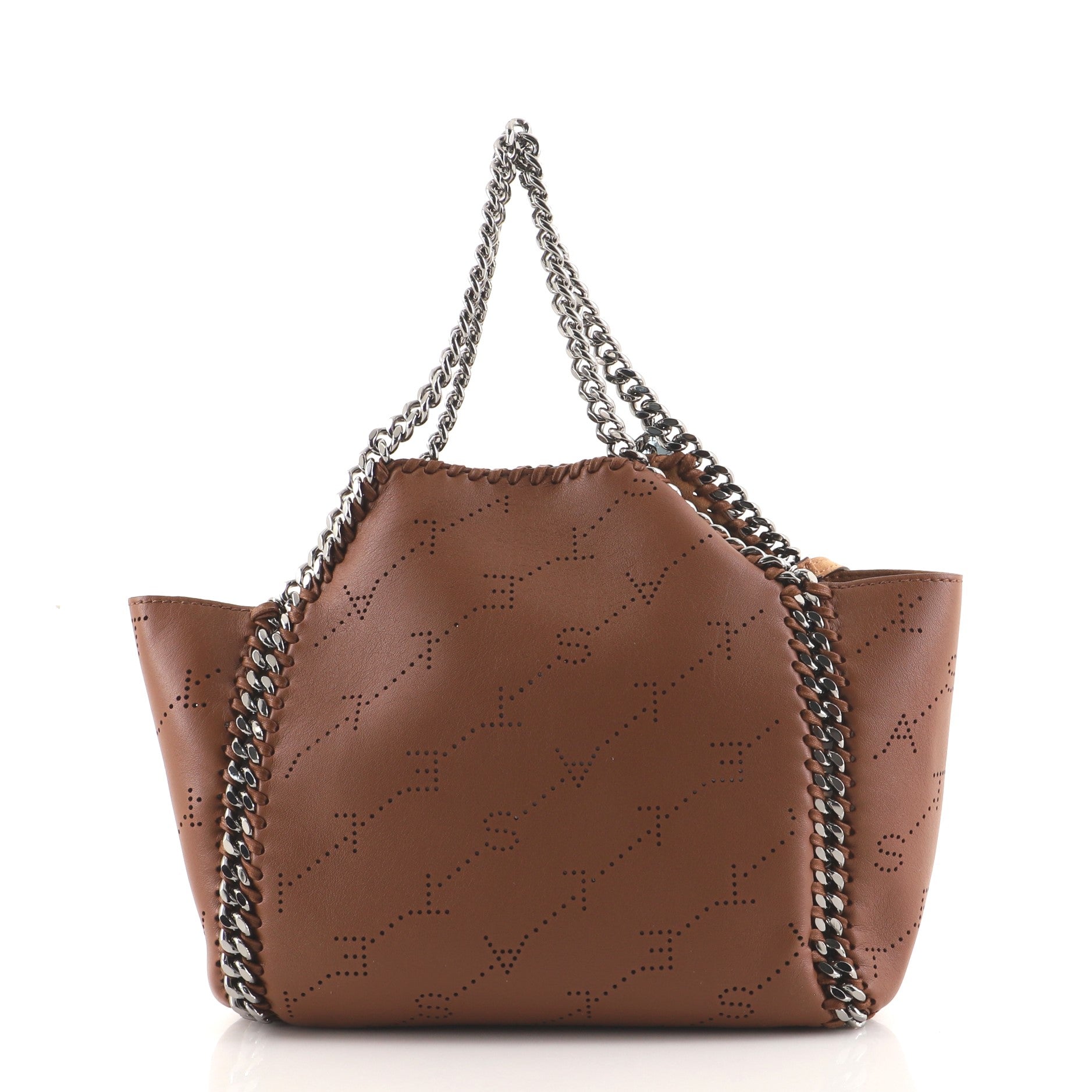 Falabella Reversible Tote Perforated Faux Leather Mini