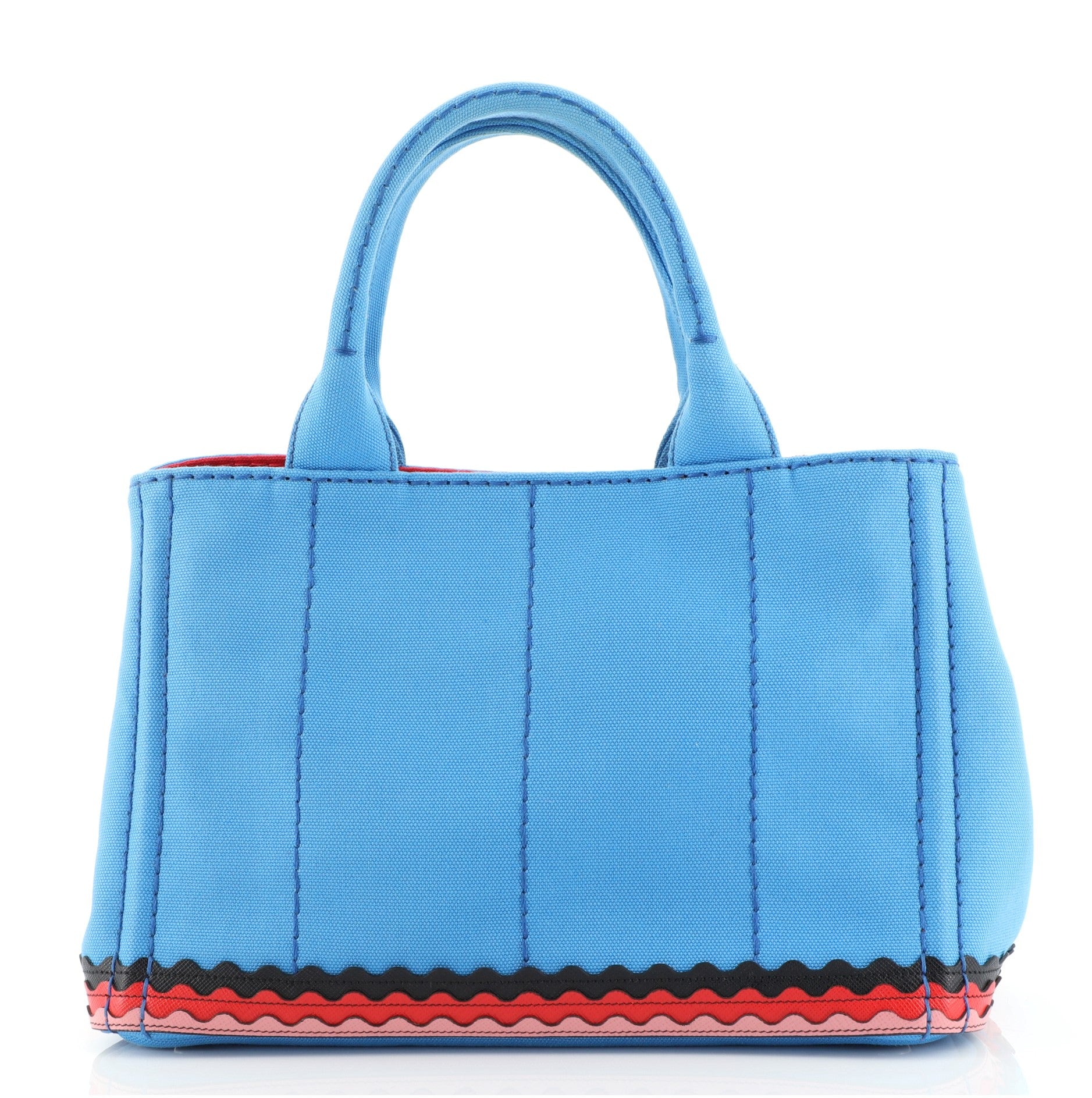 Canapa Convertible Tote Canvas with Applique Mini