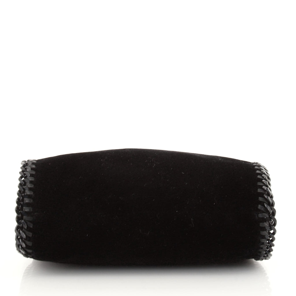 Falabella Fold Over Crossbody Bag Velvet Mini