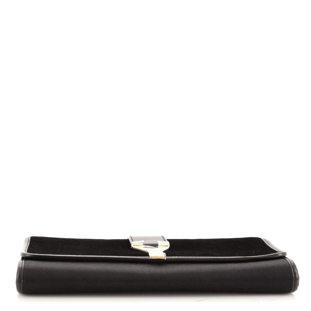 Chyc Clutch Satin and Velvet