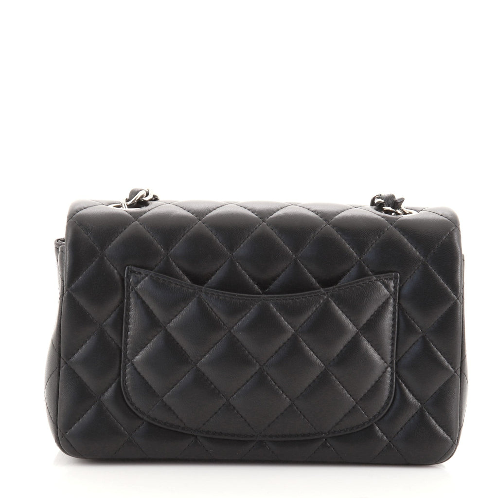 Classic Single Flap Bag Quilted Lambskin Mini