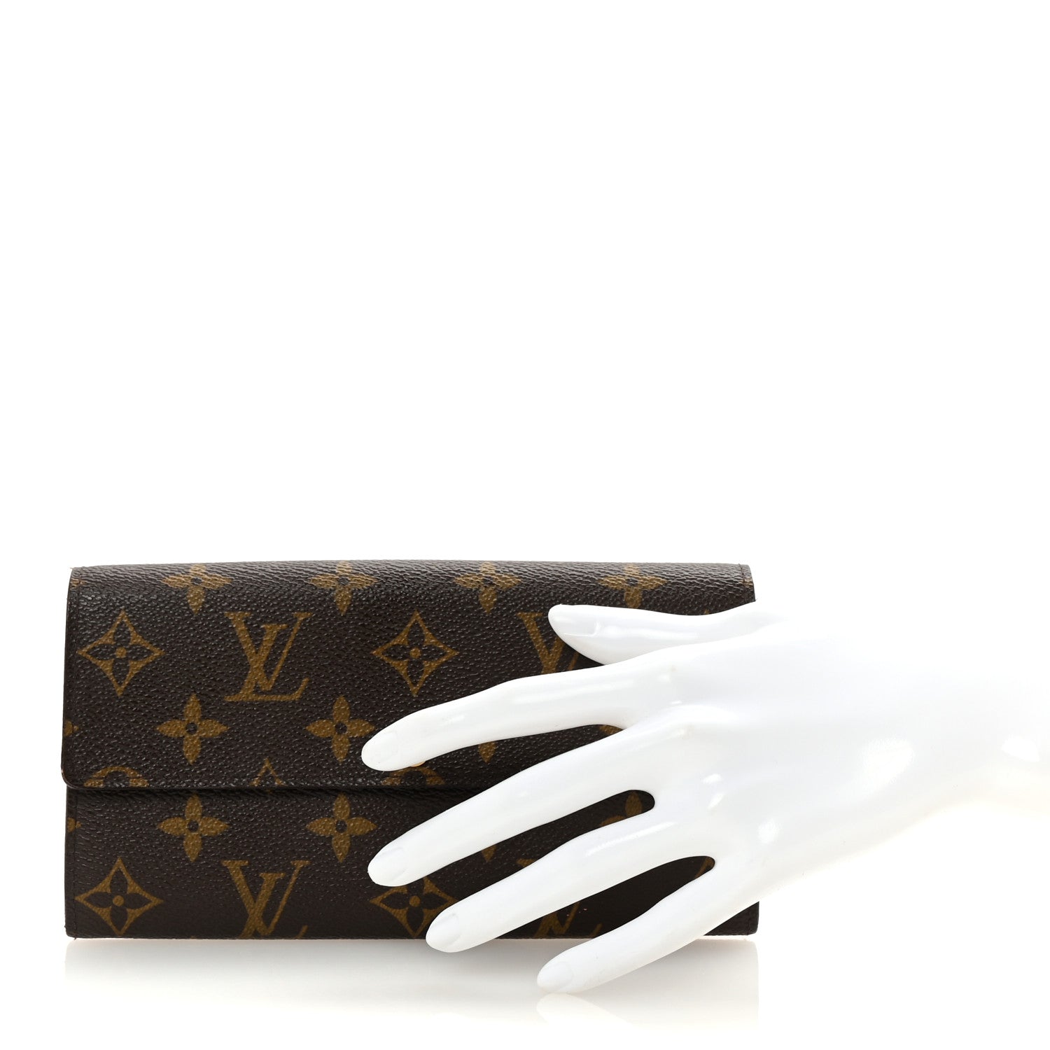 Monogram Fleuri Sarah Wallet Rose