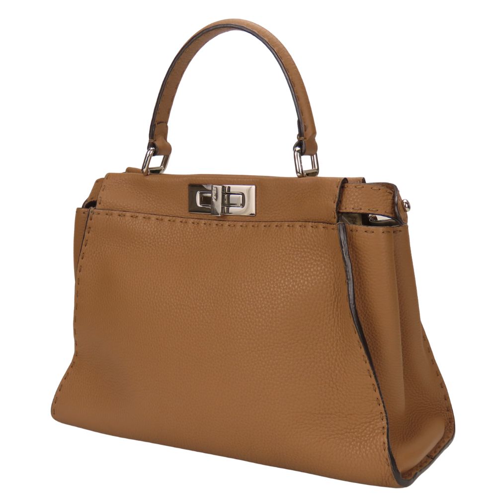Fendi Peekaboo Celeria Leather 2way Bag