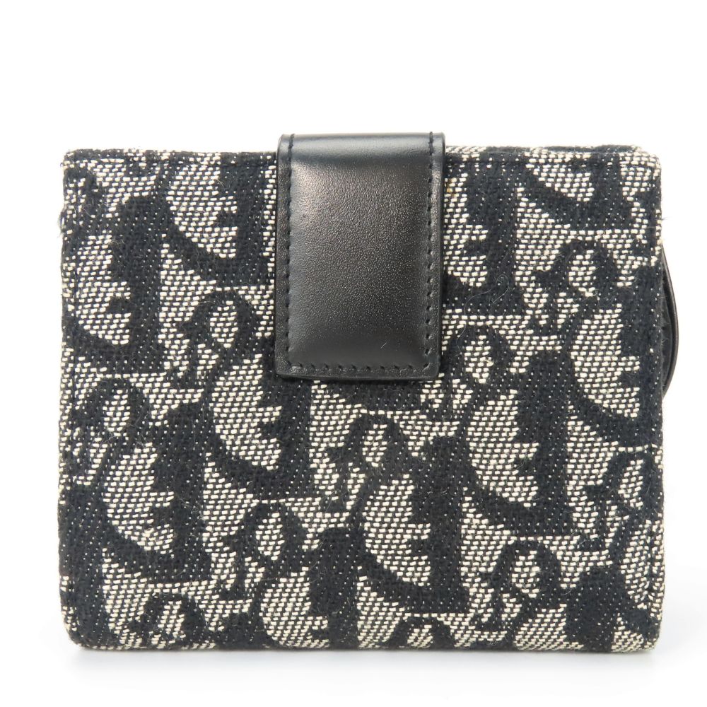 Christian Dior Trotter Canvas Bifold Wallet