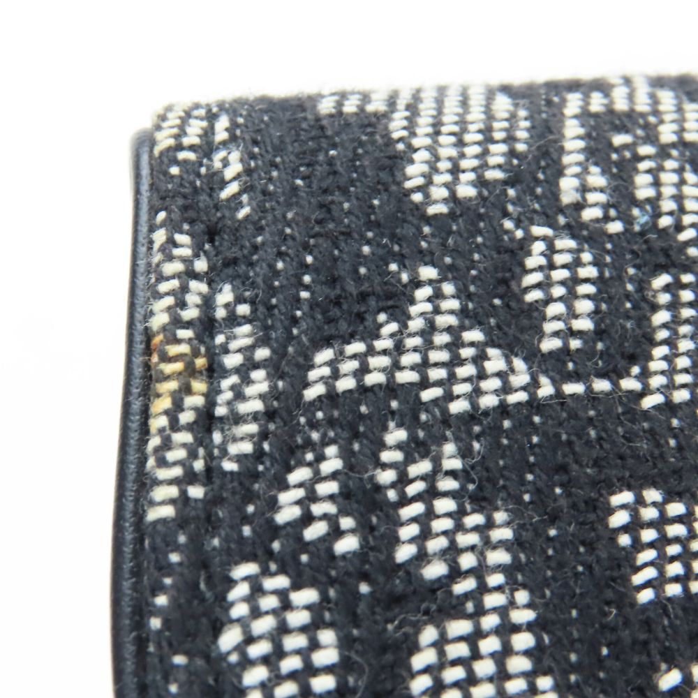 Christian Dior Trotter Canvas Bifold Wallet