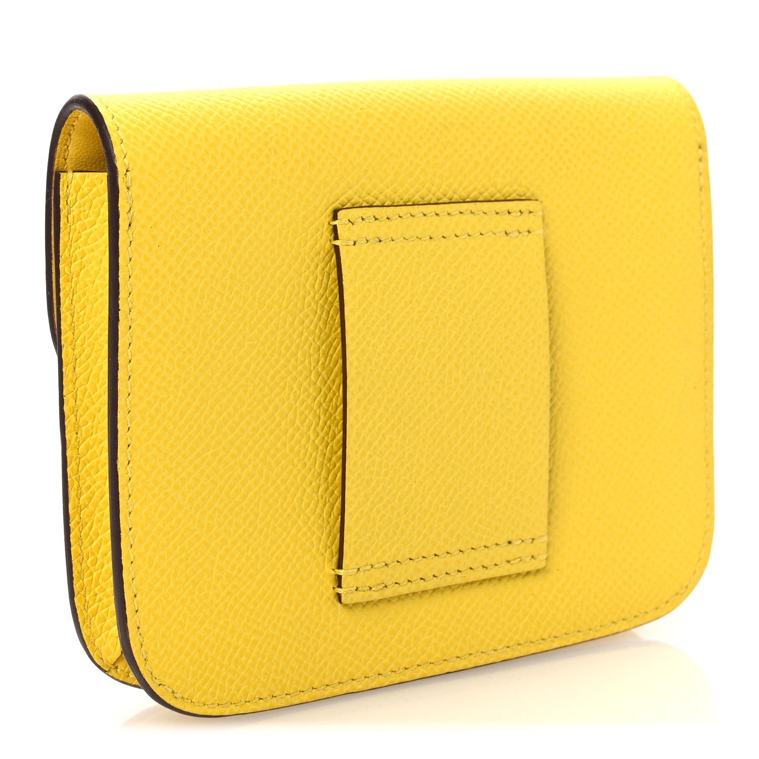 Epsom Constance Slim Wallet Jaune de Naples
