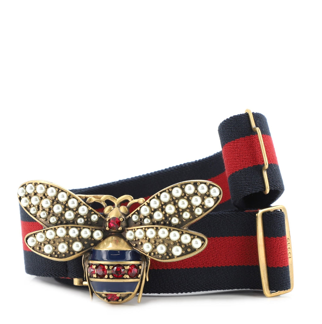 Queen Margaret Bee Belt Canvas Wide 90