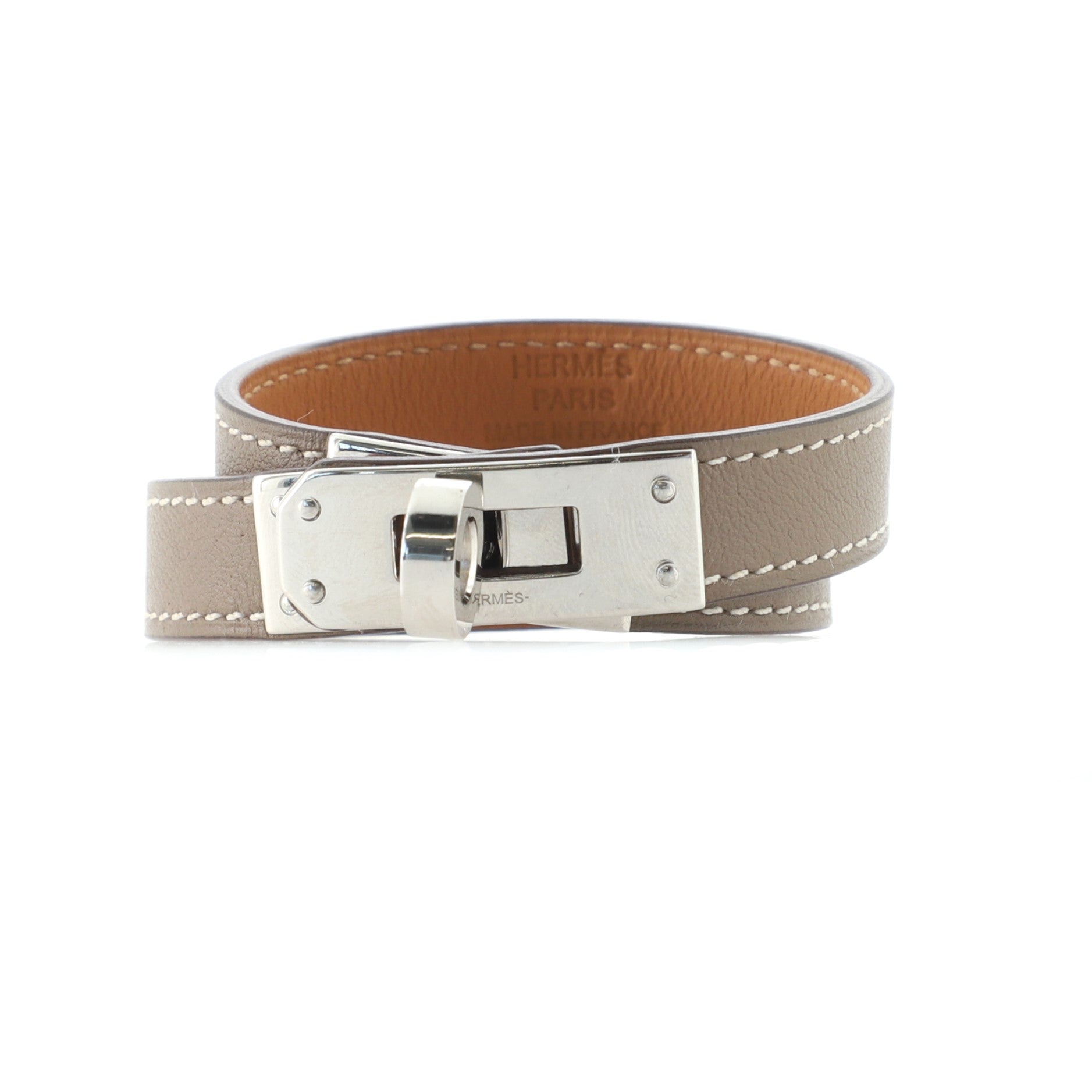 Kelly Double Tour Bracelet Leather