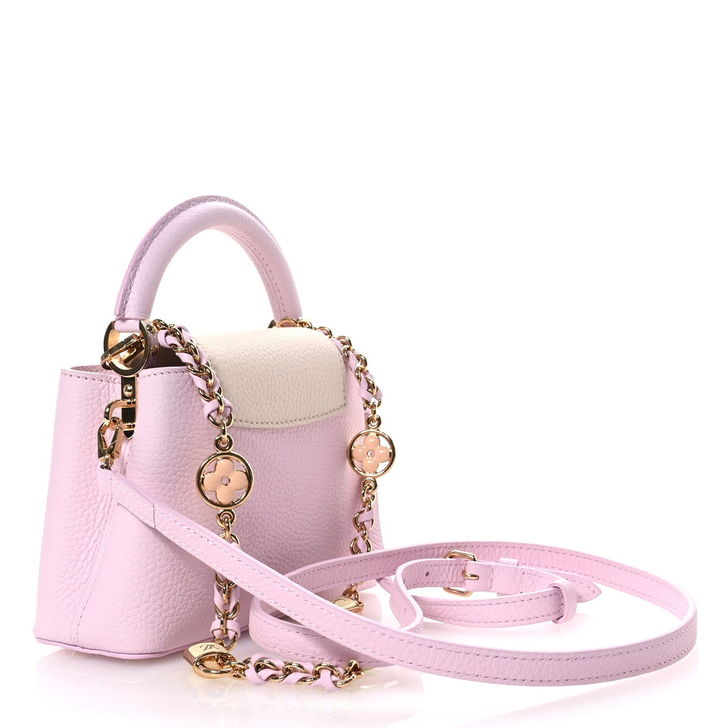 Taurillon Flower Chain Capucines Mini Marshmallow