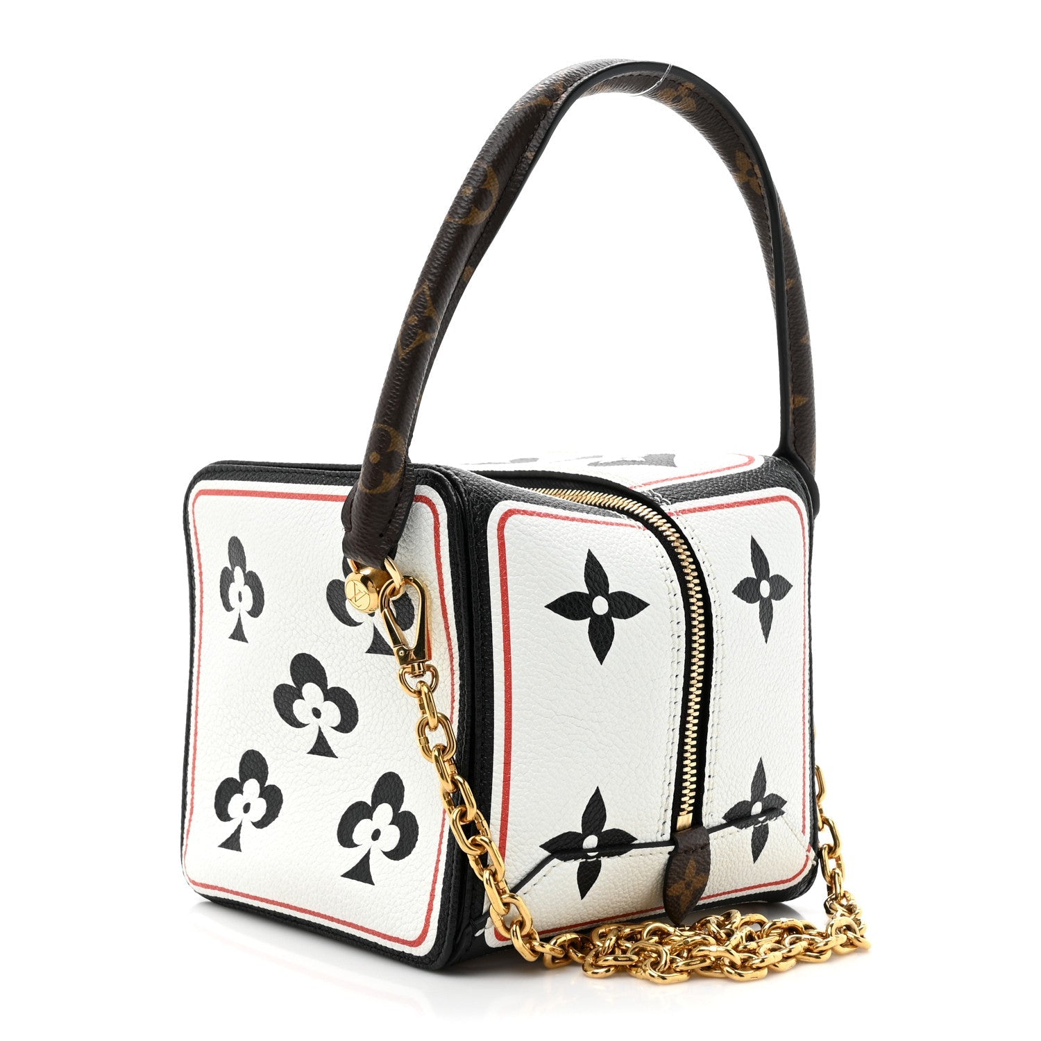 Taurillon Game On Square Dice Bag White