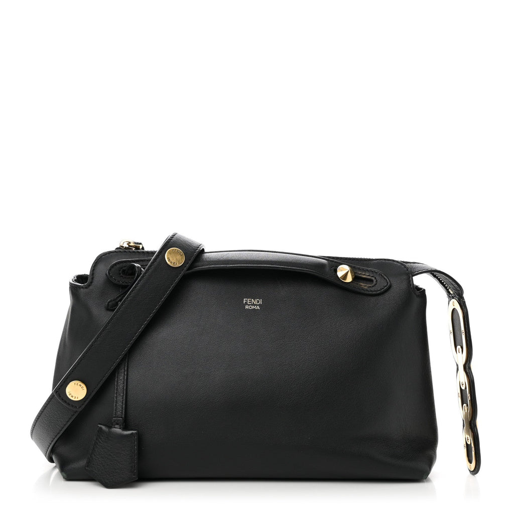 Vitello Dolce Chain Tail Gold Edition Medium By The Way Boston Bag Black