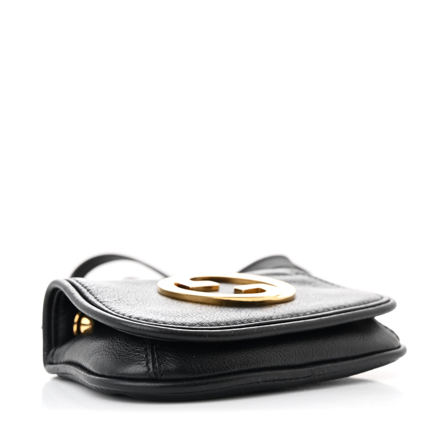 Roxy Calfskin Blondie  Case Wallet with Strap Black