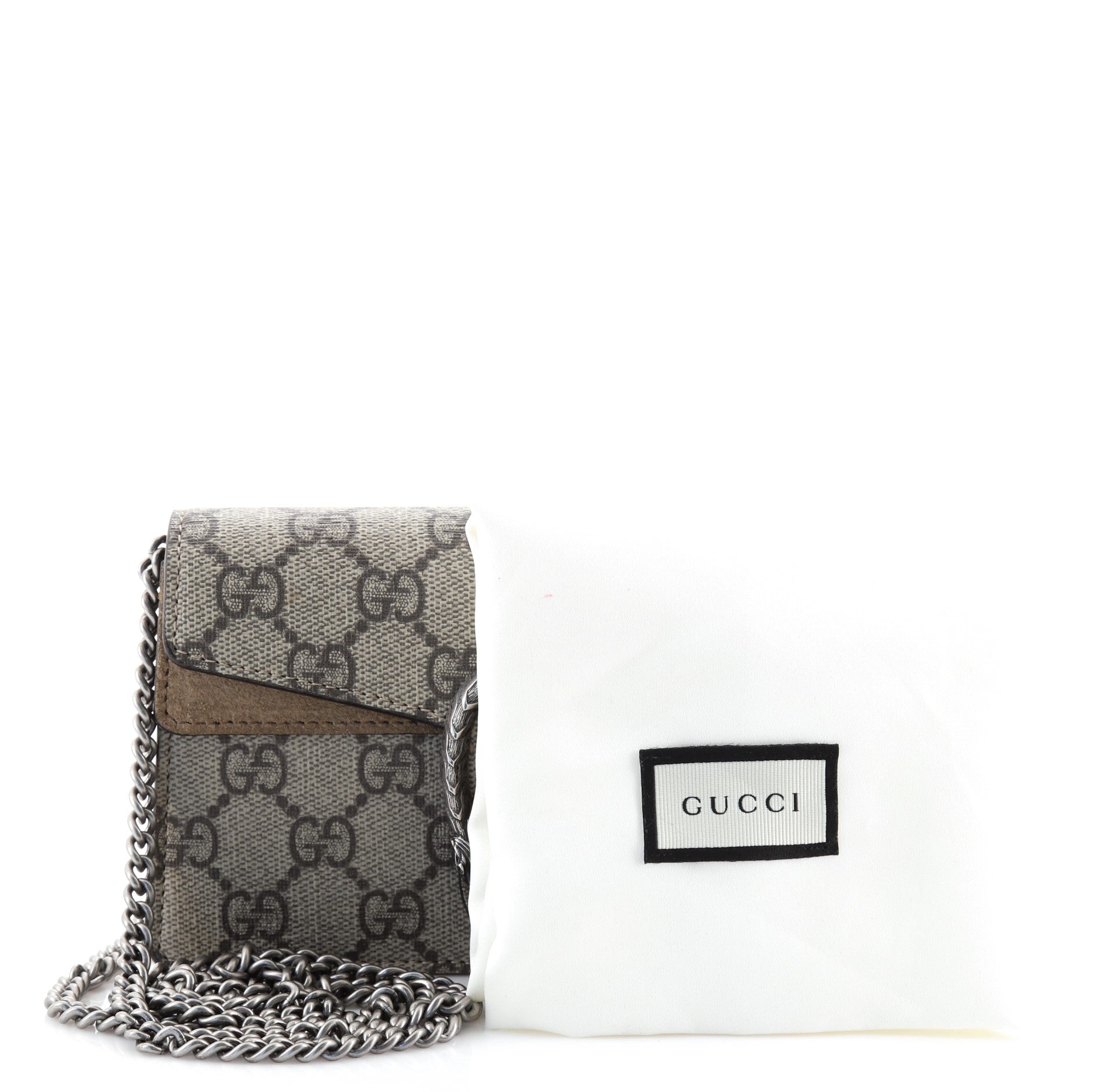 Dionysus Bag GG Coated Canvas Super Mini