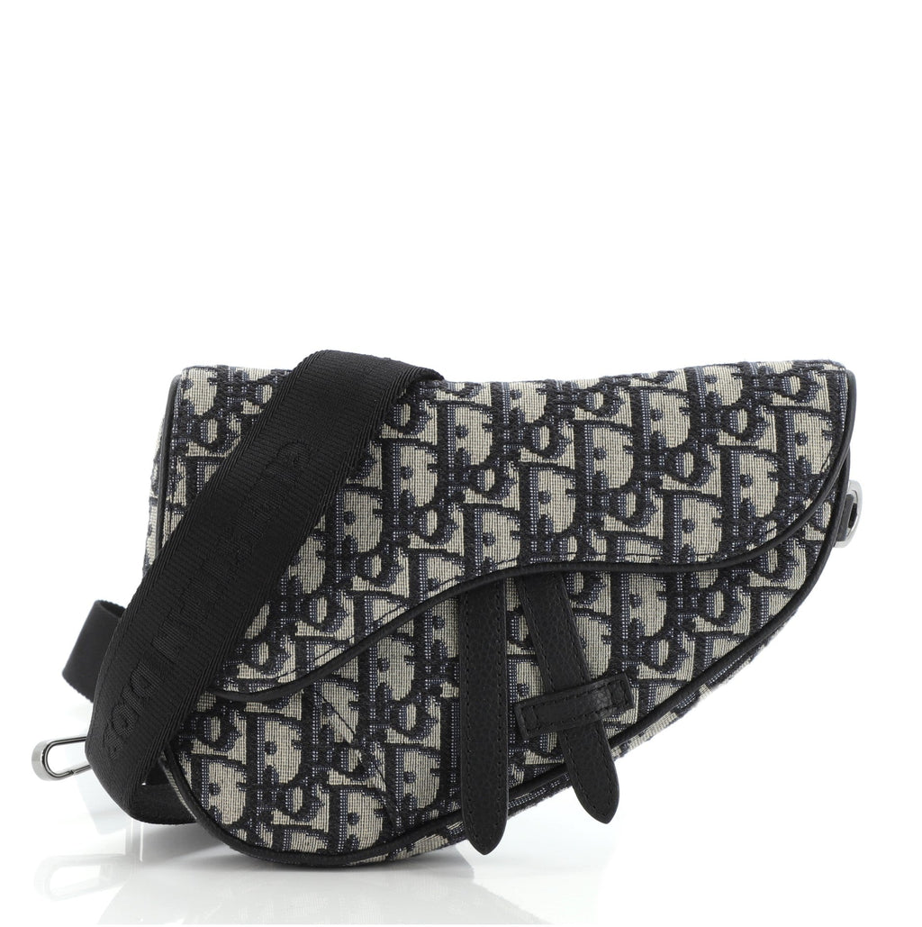 Saddle Crossbody Bag Oblique Canvas Mini