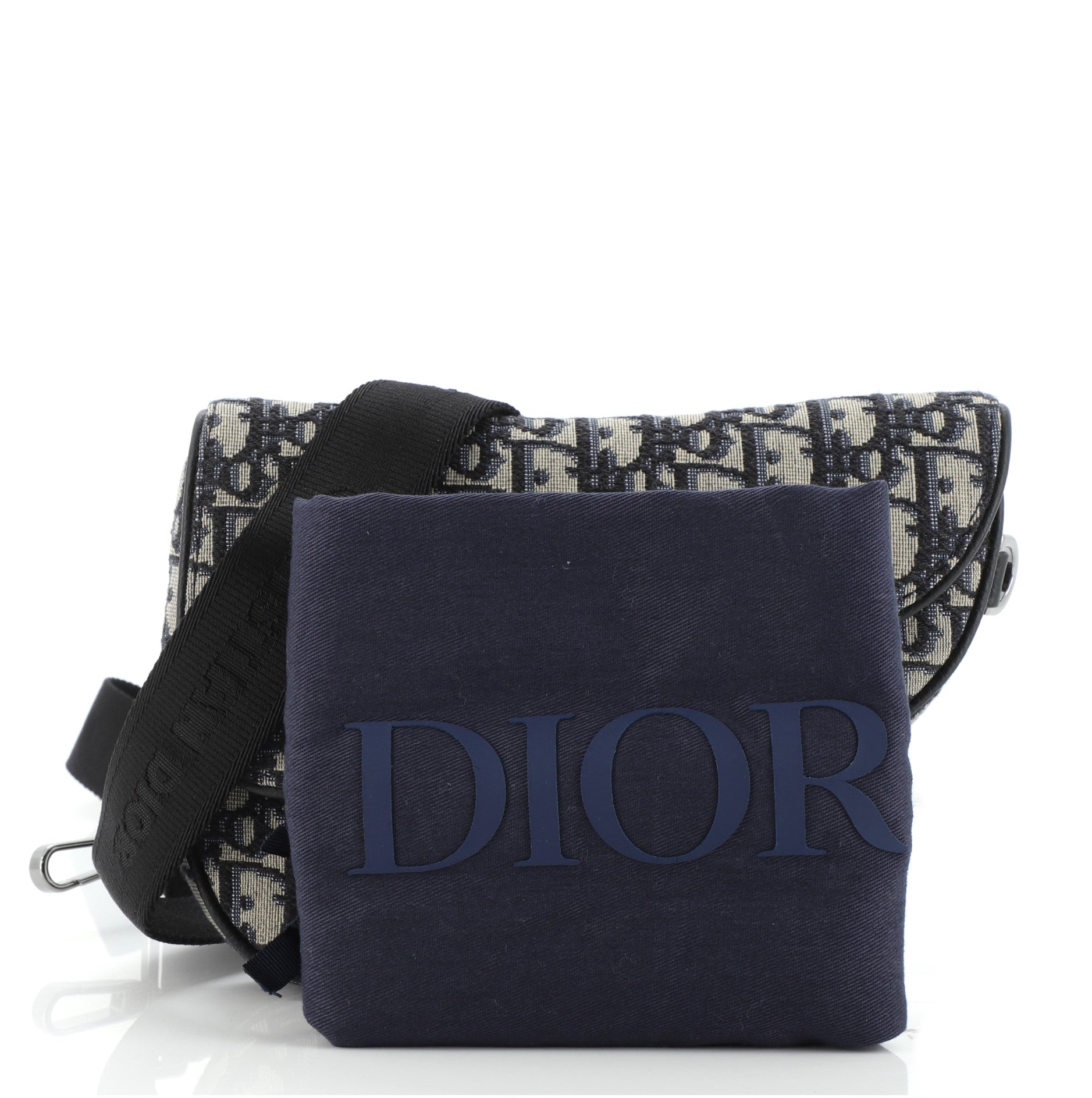 Saddle Crossbody Bag Oblique Canvas Mini