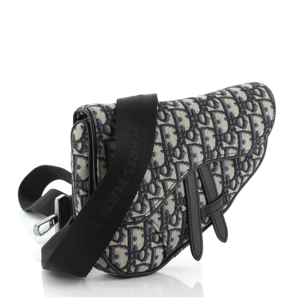Saddle Crossbody Bag Oblique Canvas Mini