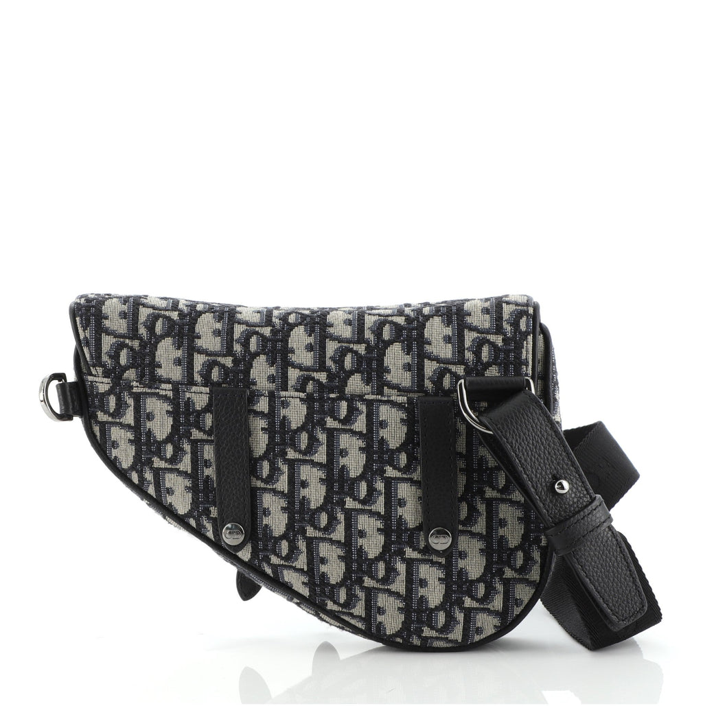 Saddle Crossbody Bag Oblique Canvas Mini