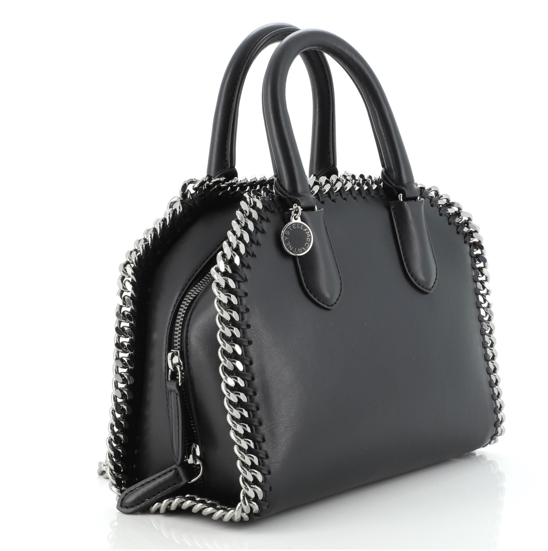 Falabella Box Top Handle Bag Faux Leather Mini