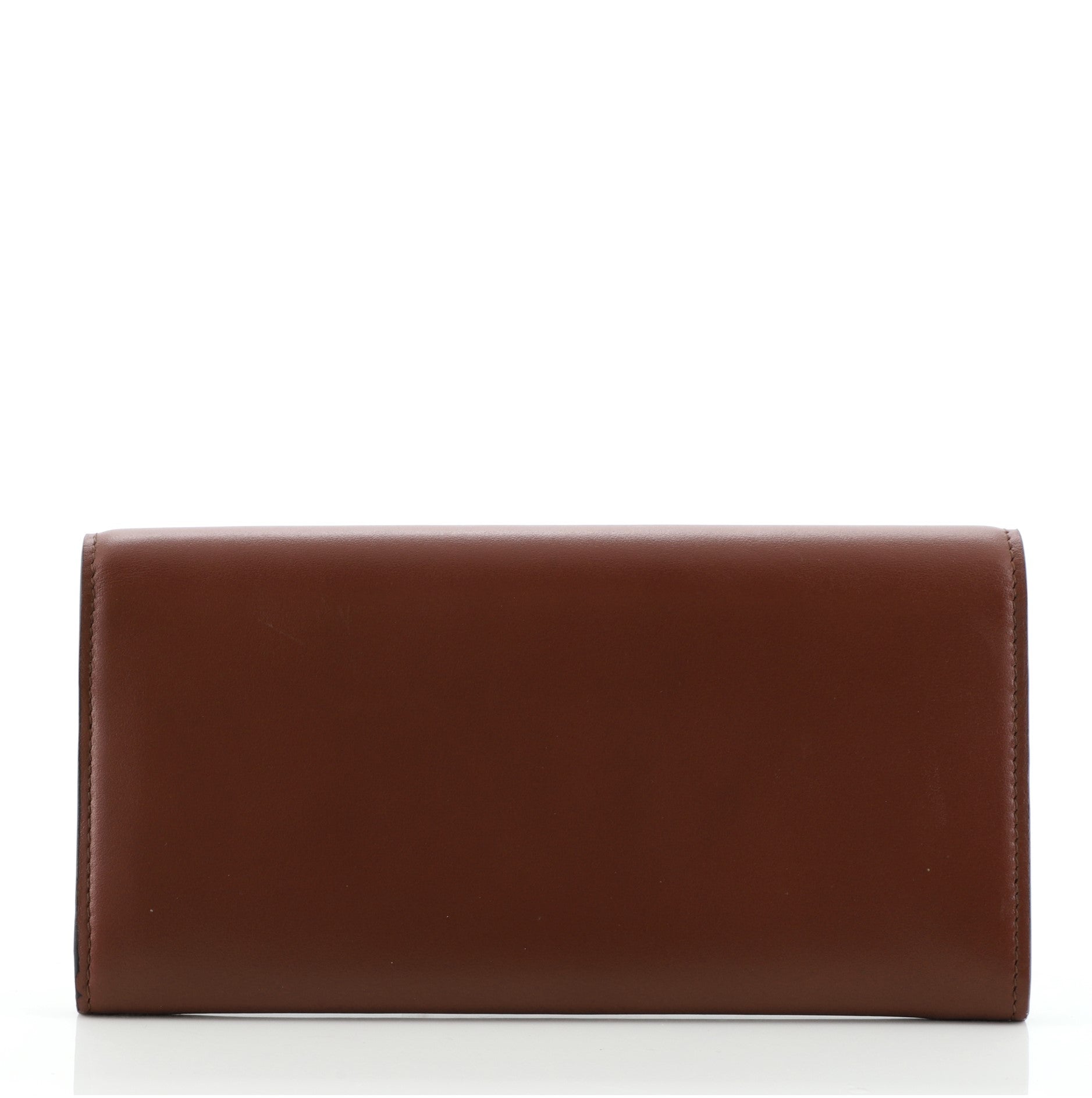 C Chain Clutch Leather