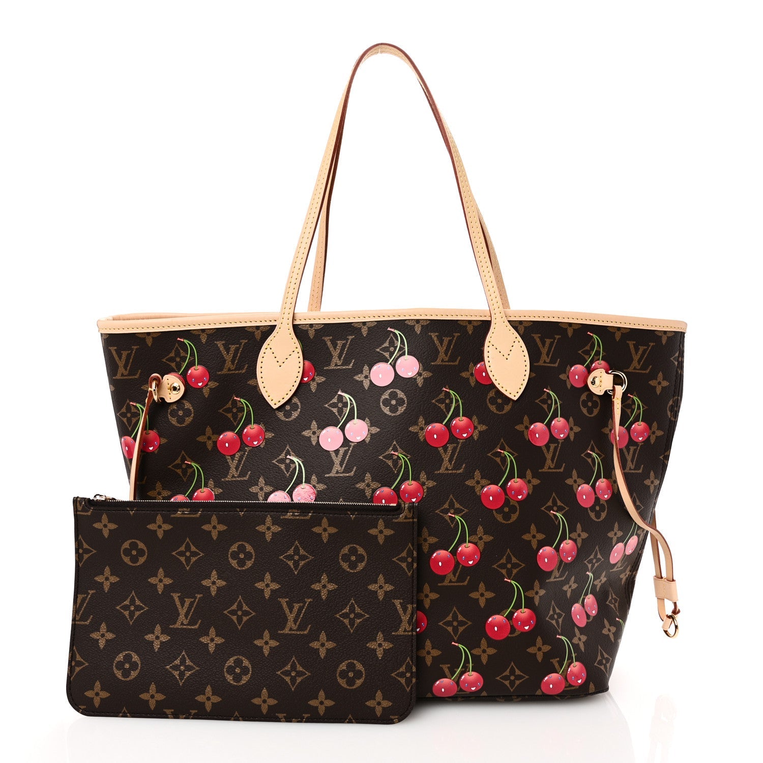 LV X TM Monogram Cerises Neverfull MM