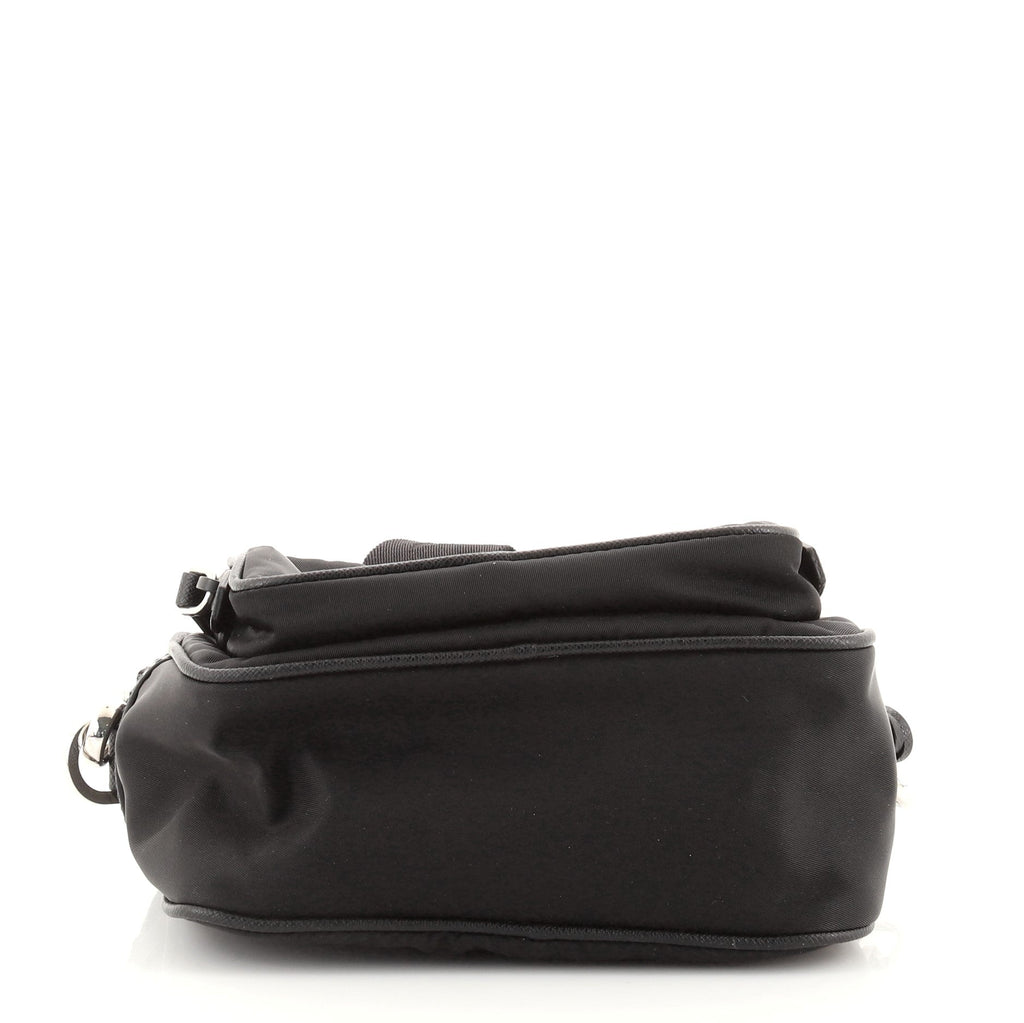 Re-Edition 2005 Camera Bag Tessuto with Saffiano Leather Mini