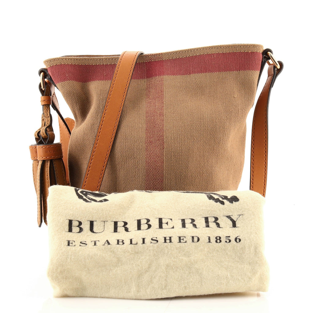 Ashby Bag House Check Canvas with Leather Mini