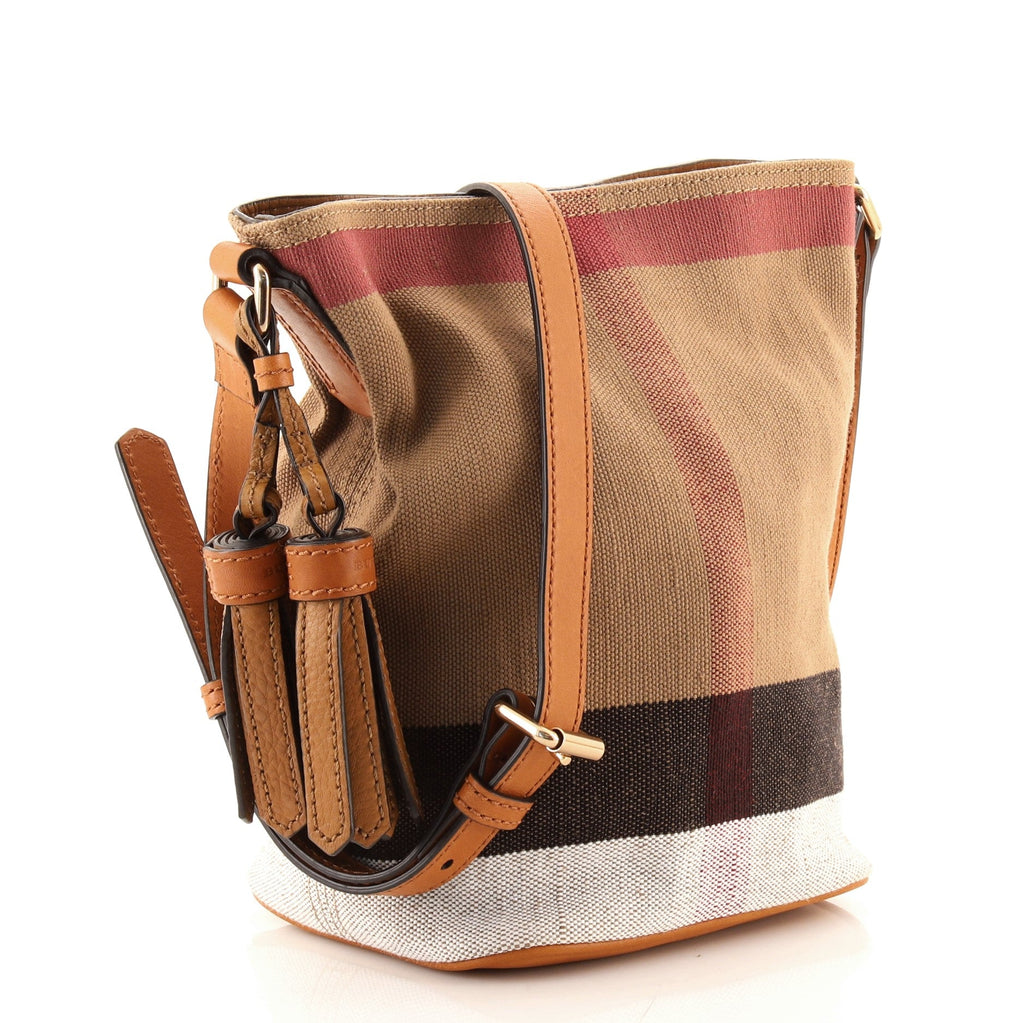 Ashby Bag House Check Canvas with Leather Mini