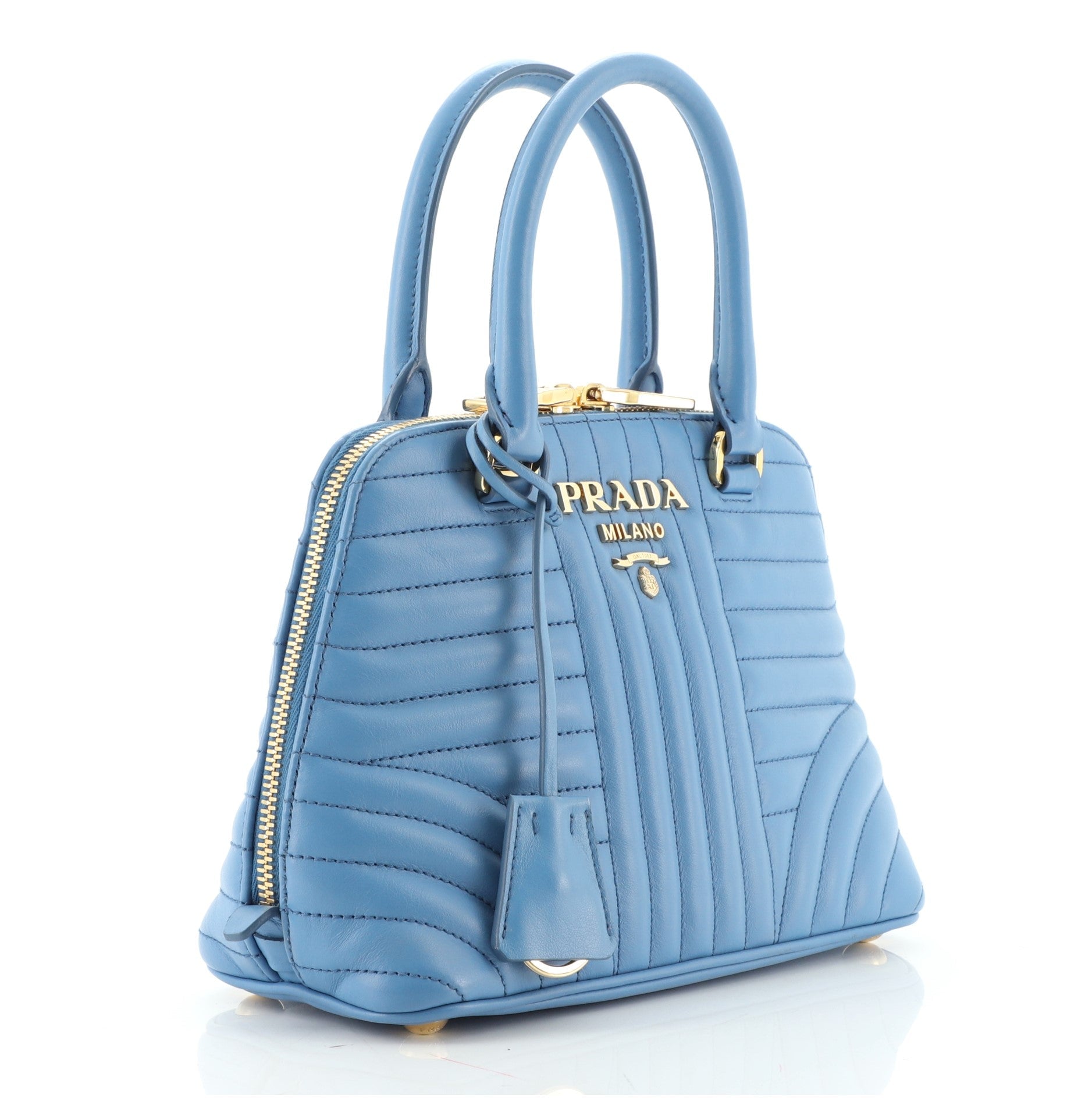 Promenade Bag Diagramme Quilted Leather Mini