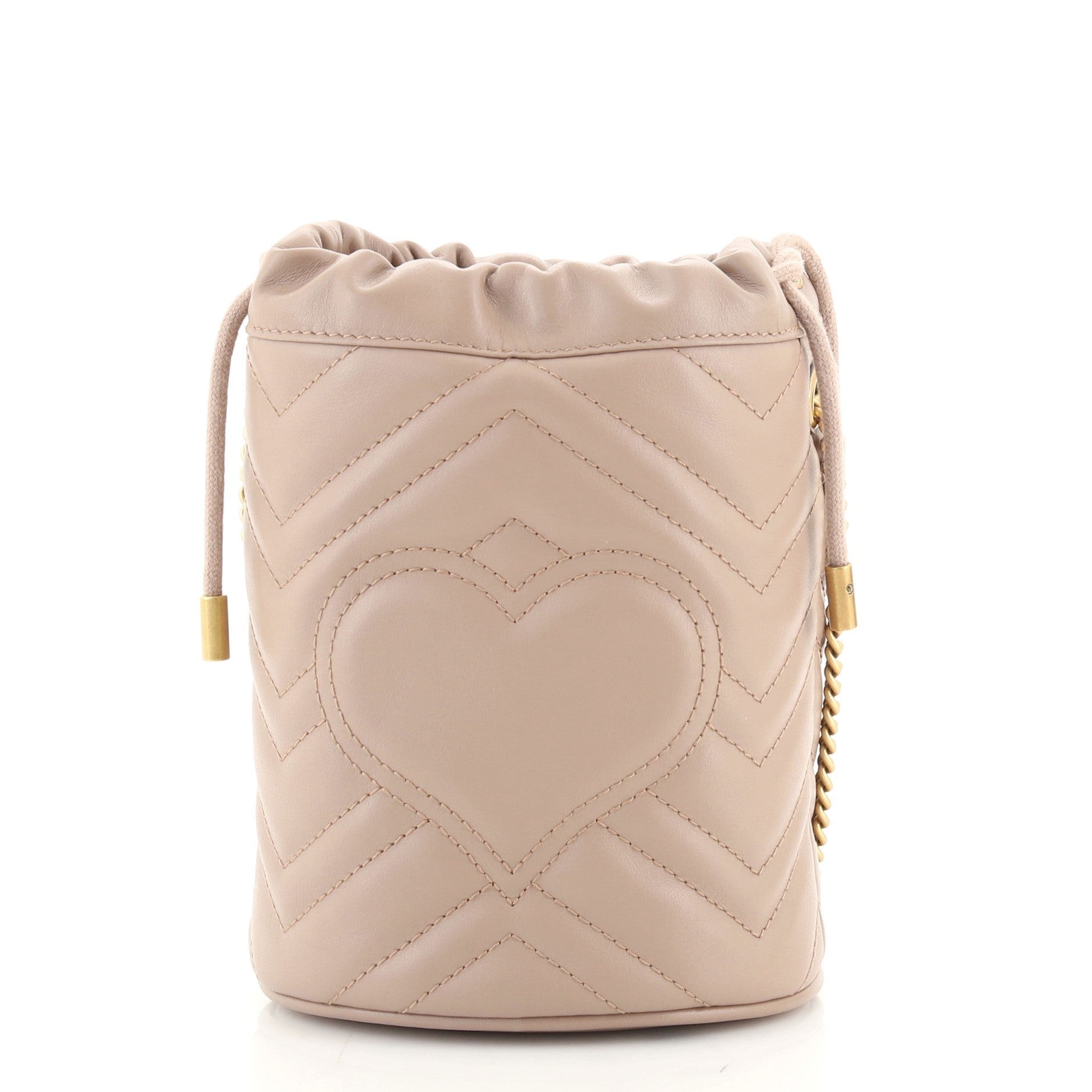 GG Marmont Bucket Bag Matelasse Leather Mini