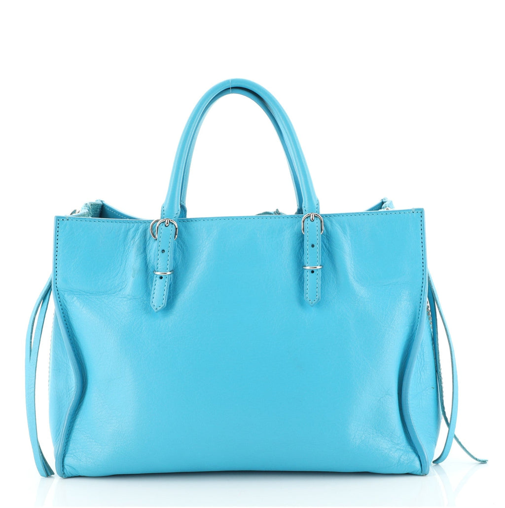 Papier A4 Zip Around Classic Studs Bag Leather Mini