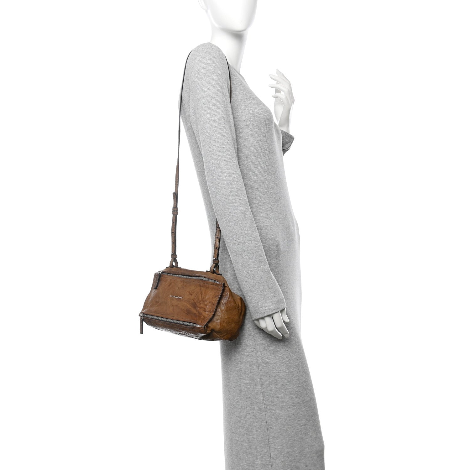 Tumbled Sheepskin Mini Pandora Brown
