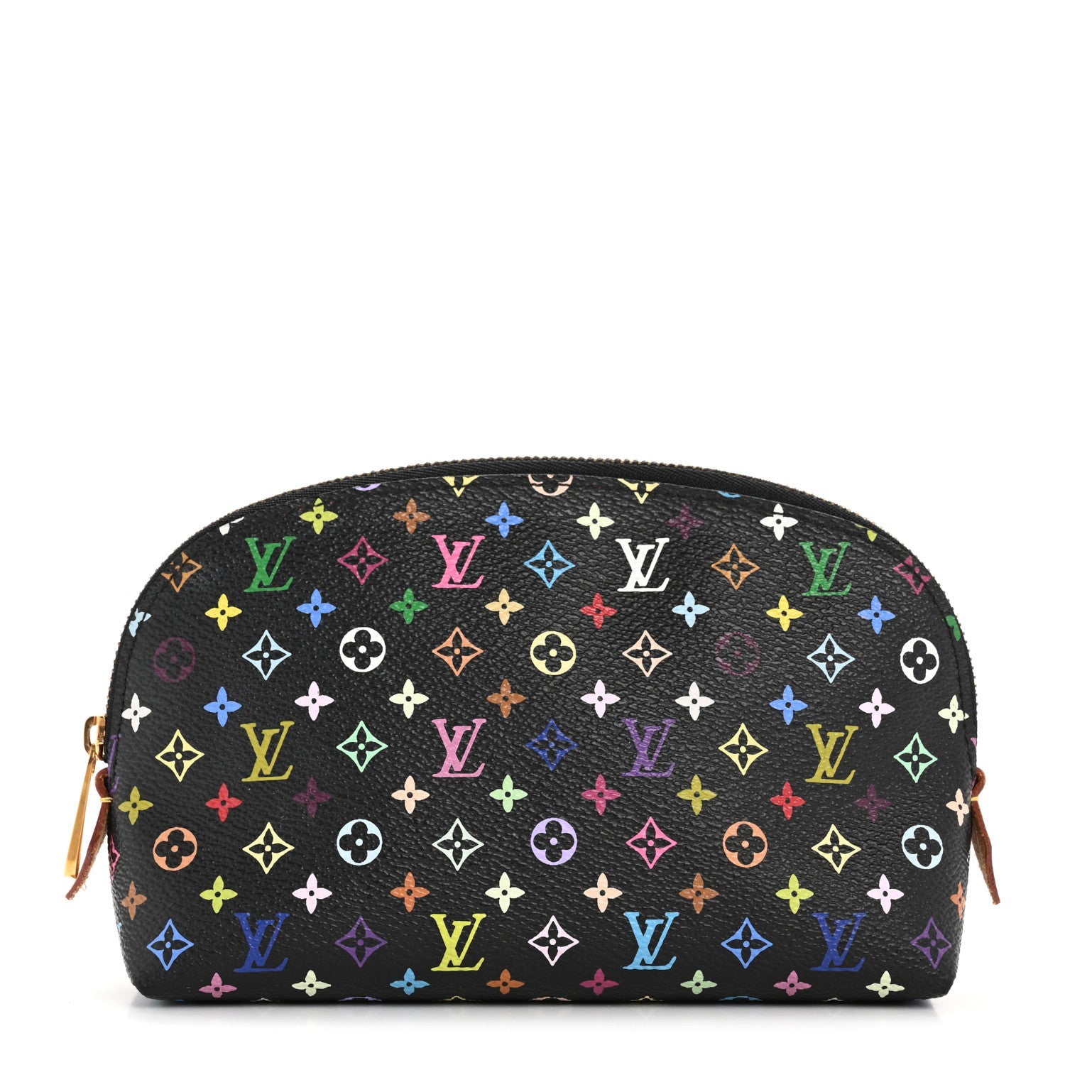 Monogram Multicolor Cosmetic Pouch Black Grenade