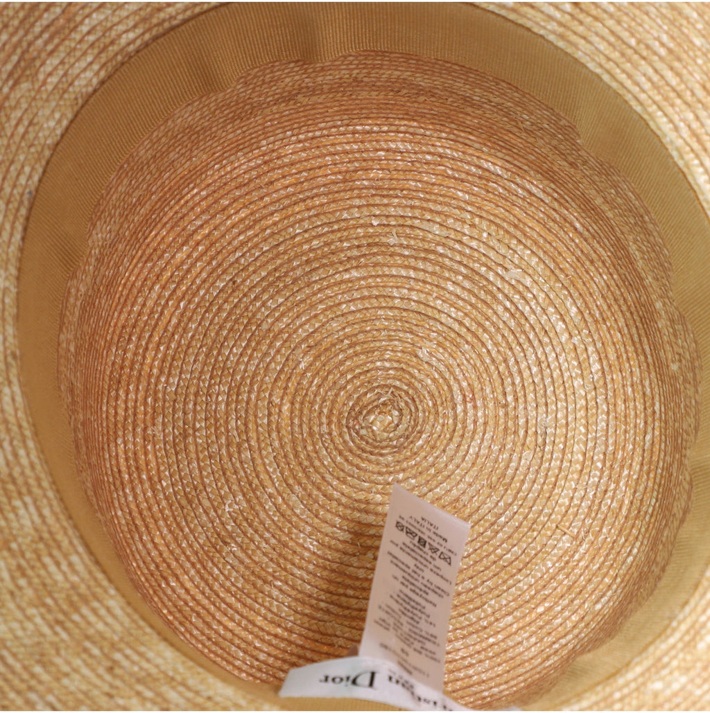 Dioresort Brim Hat Straw Large