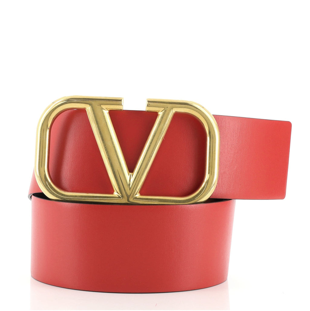 VLogo Reversible Belt Leather Extra Wide 90