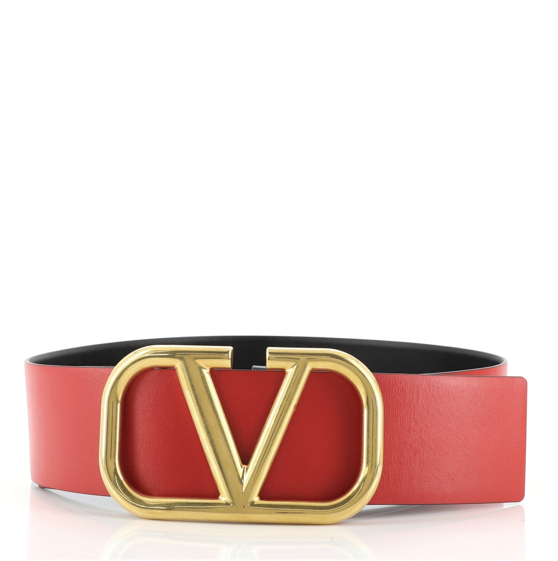 VLogo Reversible Belt Leather Extra Wide 90
