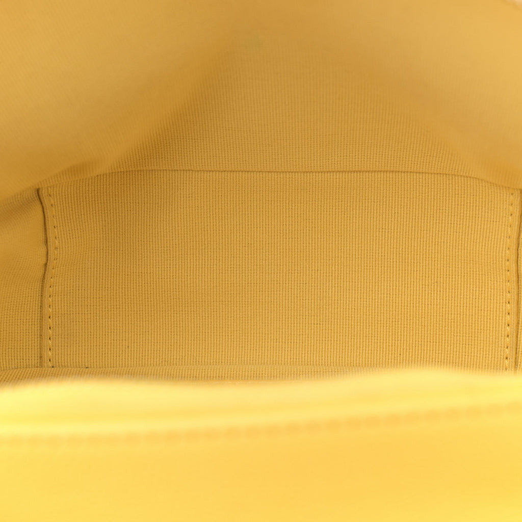 Caviar Quilted Mini CC You Camera Case Yellow