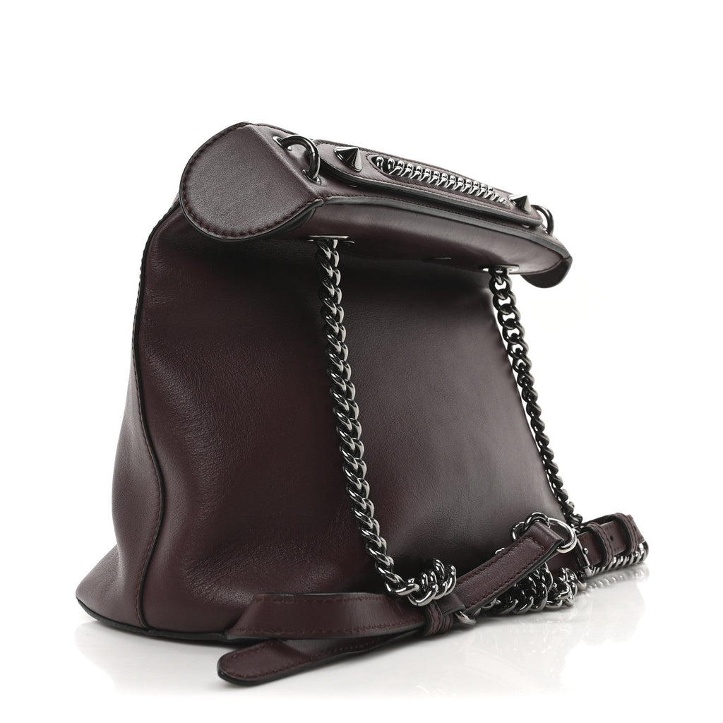Vitello Century Opaco Large Back to School Backpack Bordeaux