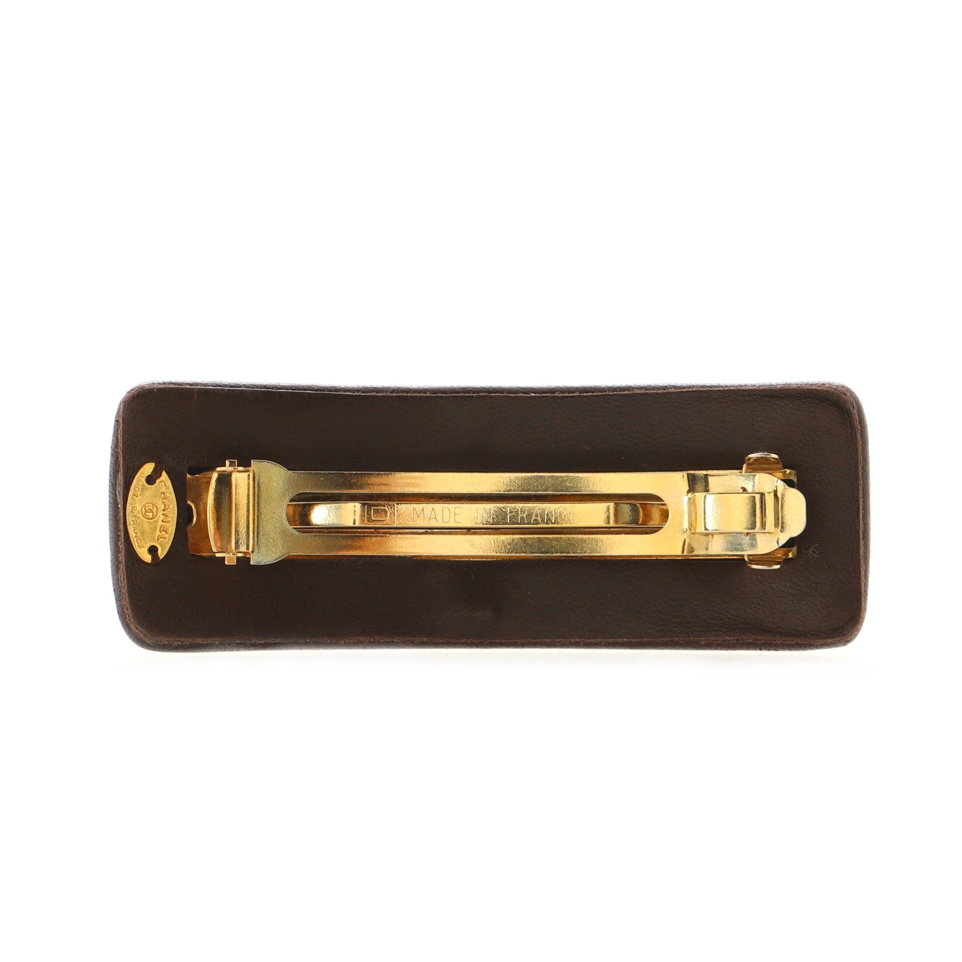 CC Turnlock Barrette Lambskin XS