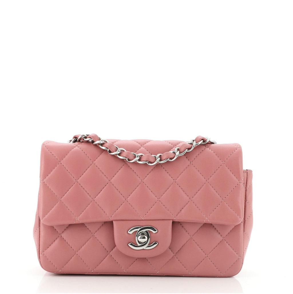 Classic Single Flap Bag Quilted Lambskin Mini