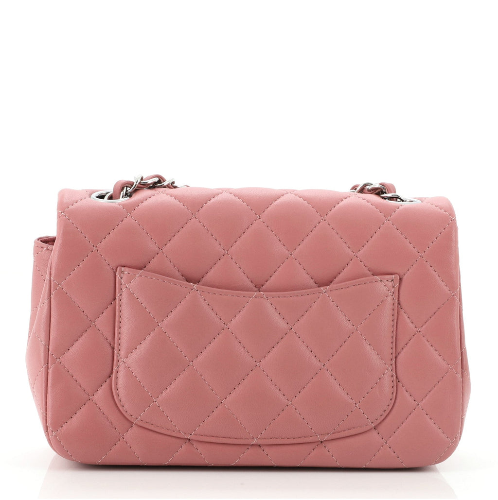 Classic Single Flap Bag Quilted Lambskin Mini