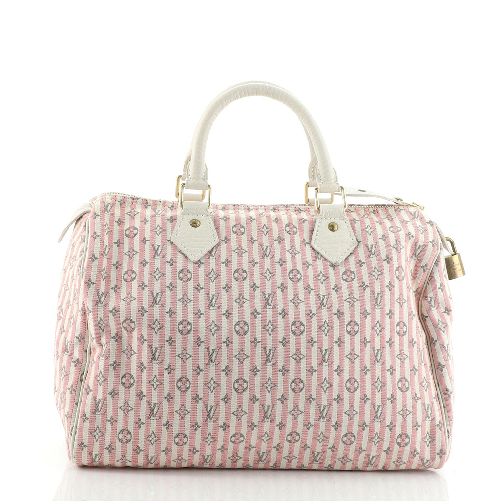 Speedy Handbag Mini Lin Croisette 30