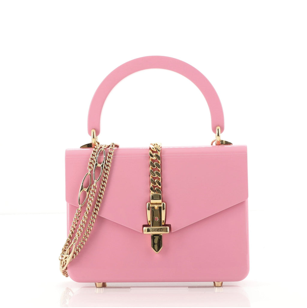 Sylvie 1969 Top Handle Bag Plexiglass Mini