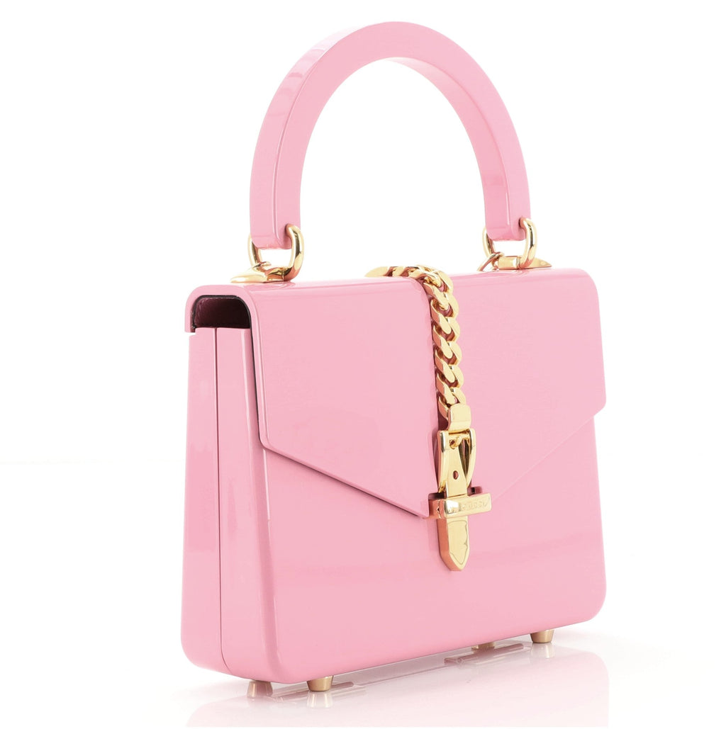 Sylvie 1969 Top Handle Bag Plexiglass Mini