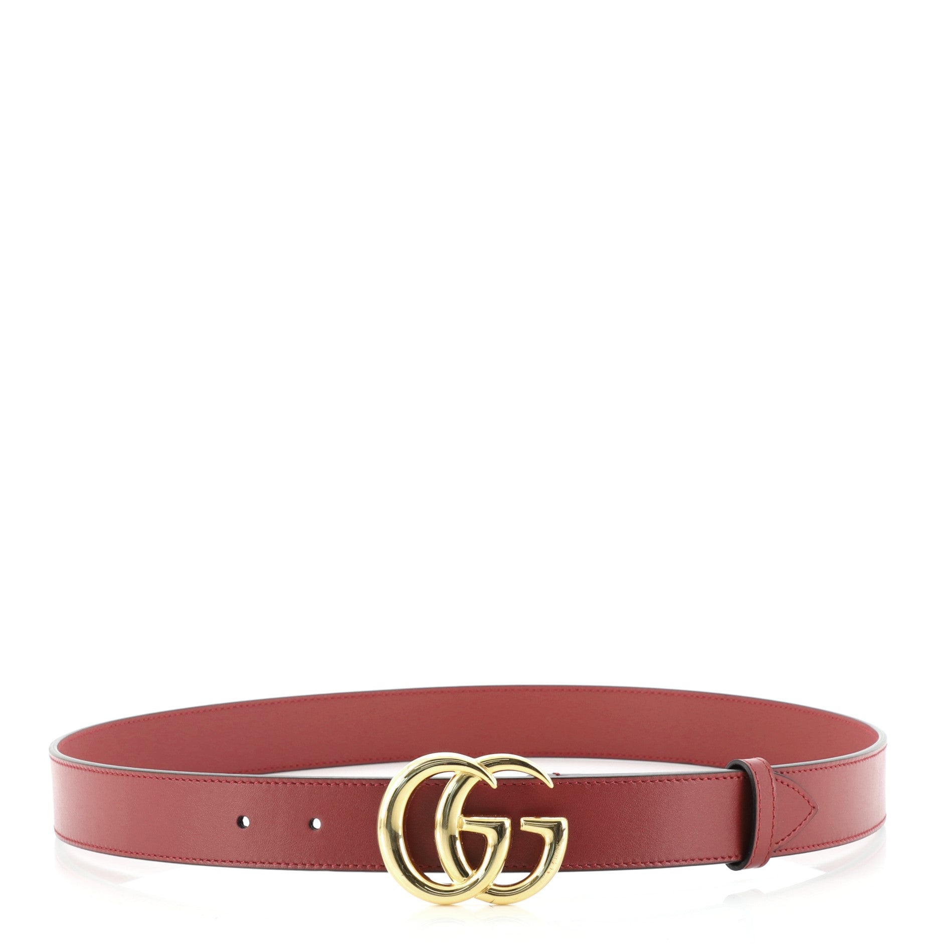 GG Marmont Belt Leather Thin 90
