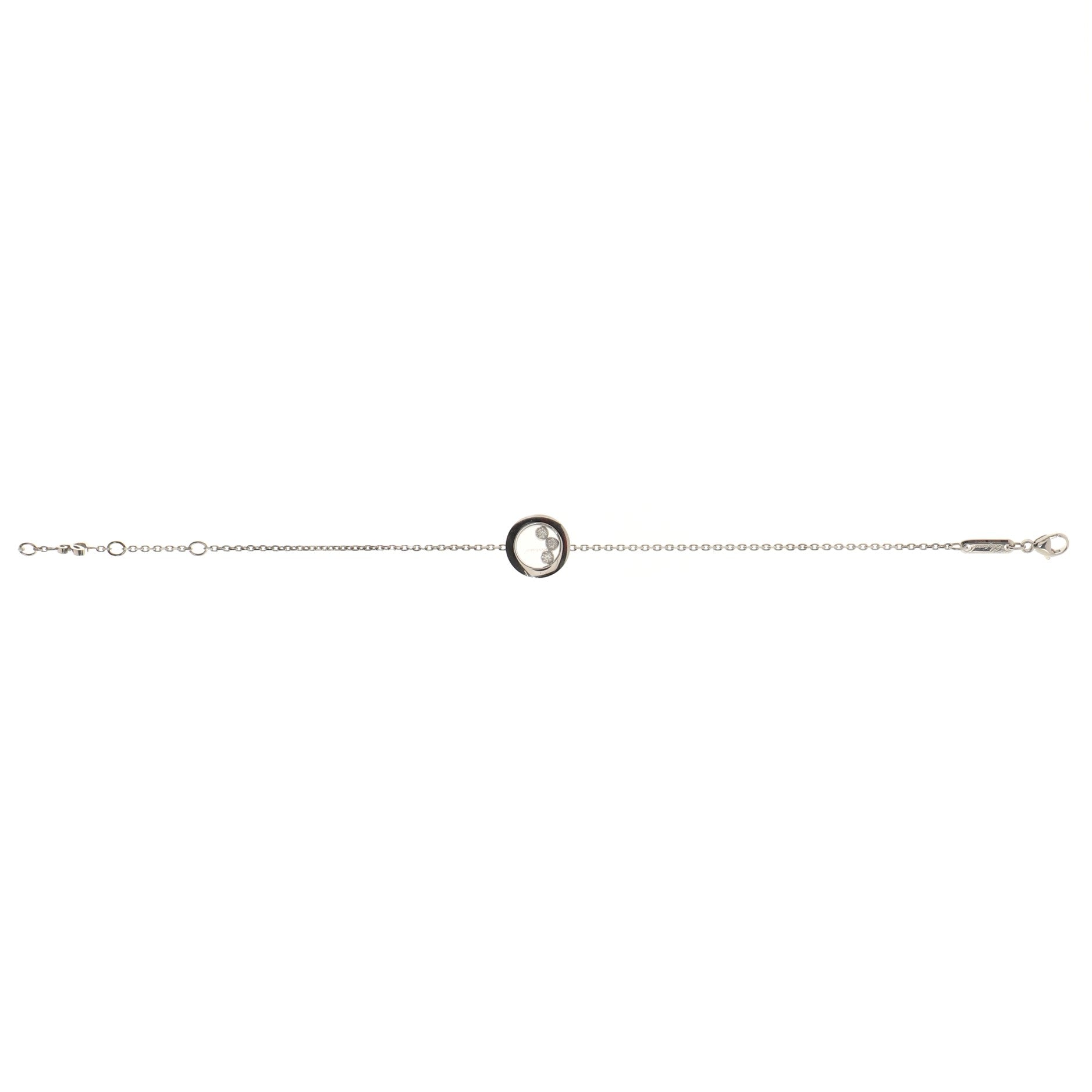 Happy Icons Bracelet 18K White Gold with Diamonds